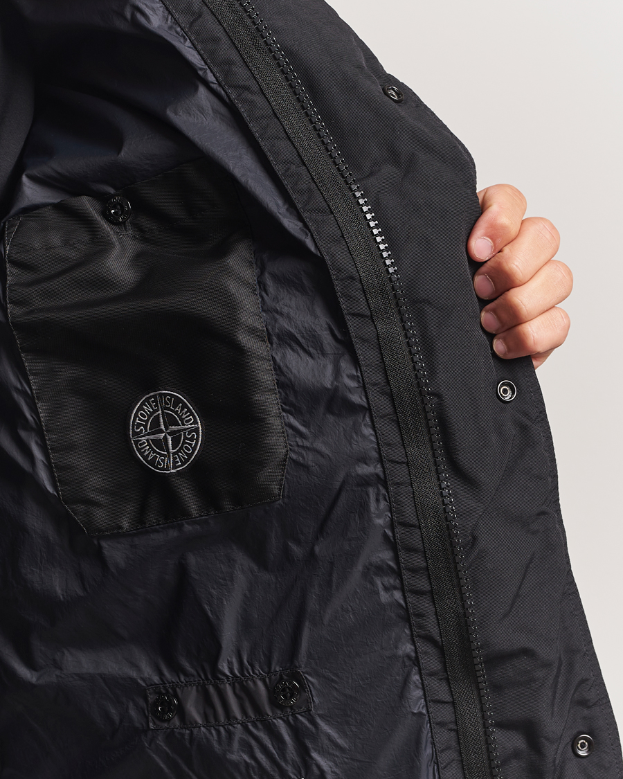 Herren | Jacken | Stone Island | Crinkle Reps Down Parka Black
