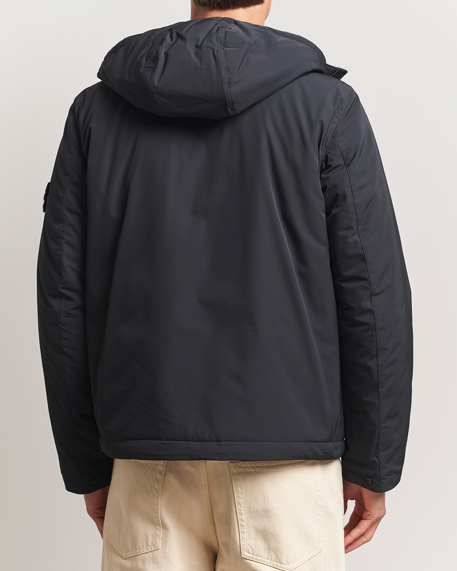 Herren | Jacken | Stone Island | Micro Twill Primaloft Padded Hood Jacket Black