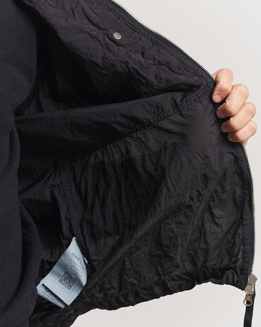 Herren | Hemden | Stone Island | Nylon Metal Zip Overshirt Black