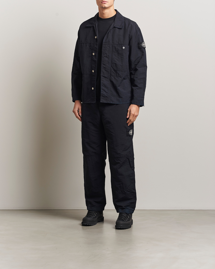 Herren | Hemden | Stone Island | Naslan TC Corrosion Treatment Overshirt Black
