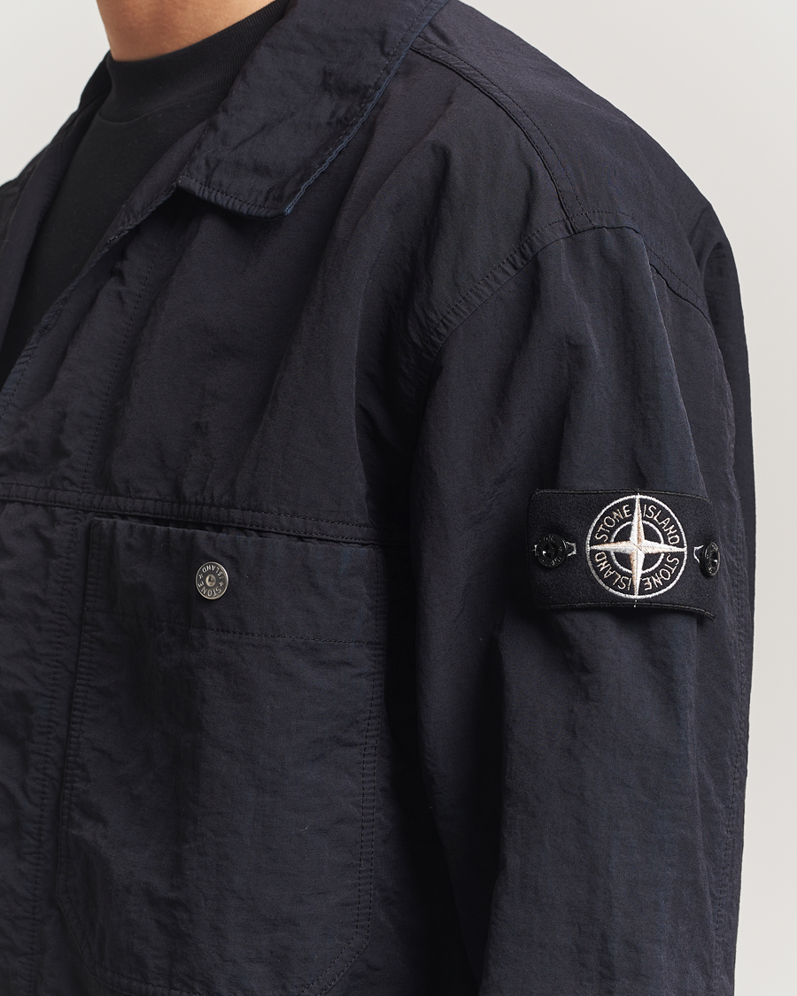 Herren | Hemden | Stone Island | Naslan TC Corrosion Treatment Overshirt Black