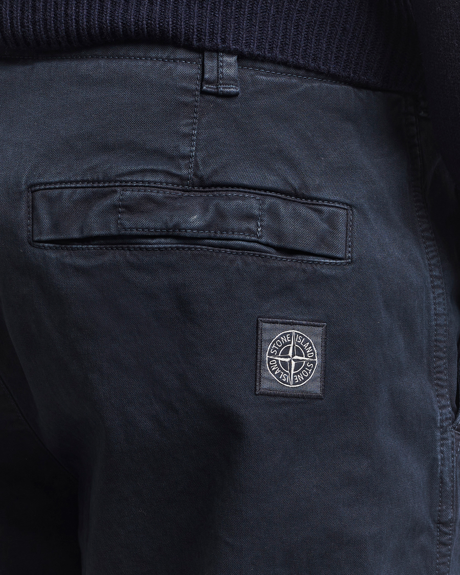 Herren | Hosen | Stone Island | Cotton Twill Stretch Chino Navy