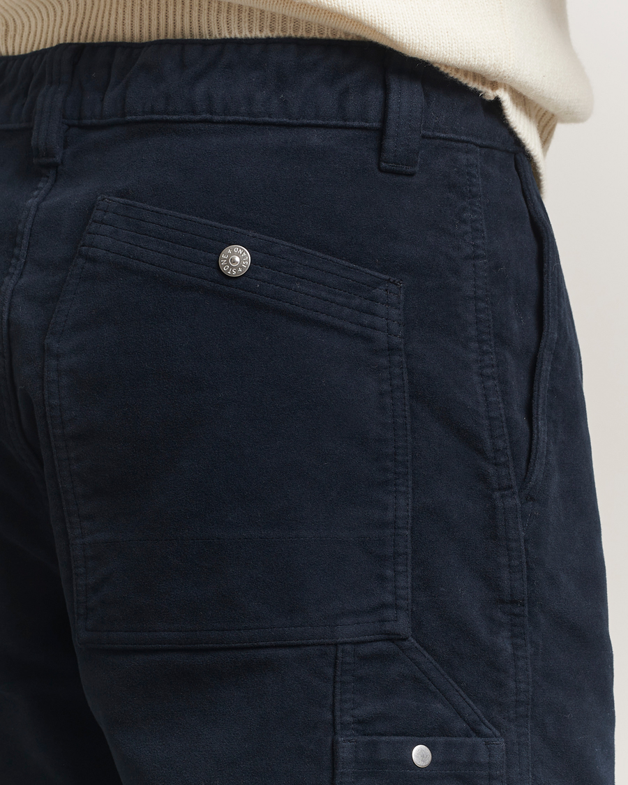 Herren | Hosen | Stone Island | Cotton Moleskin Trousers Navy