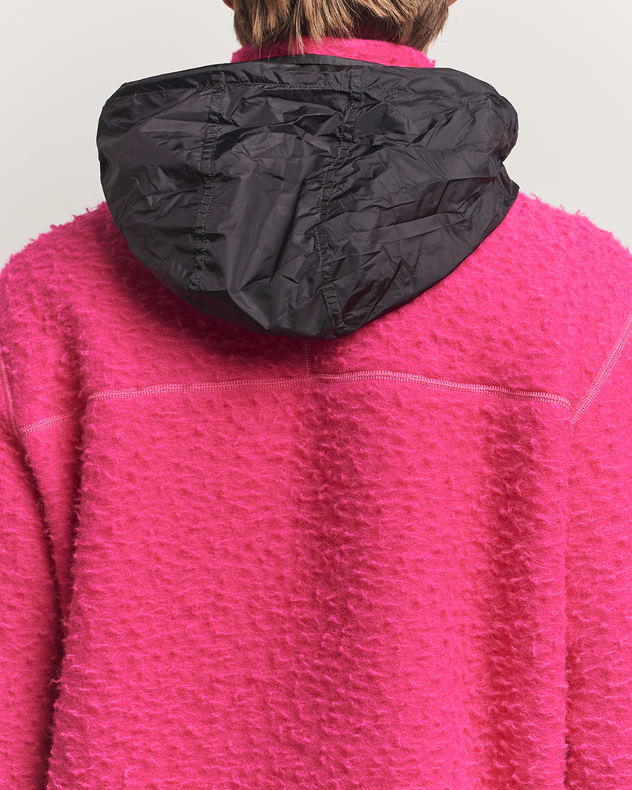 Herren | Pullover | Stone Island | Marina Ratteen Wool Half-Zip Fuxia