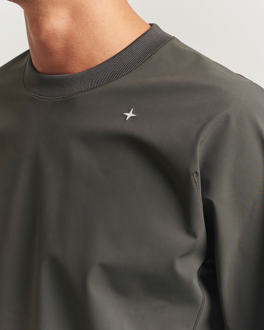 Herren | Pullover | Stone Island | Stellina Technical Jersey Sweatshirt Lead Grey