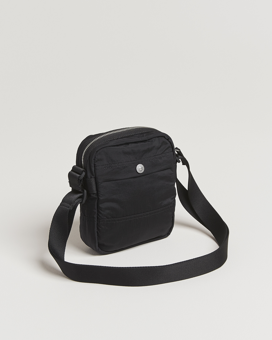 Herren | Stone Island Nylon Metal Cross Body Bag Black | Stone Island | Nylon Metal Cross Body Bag Black
