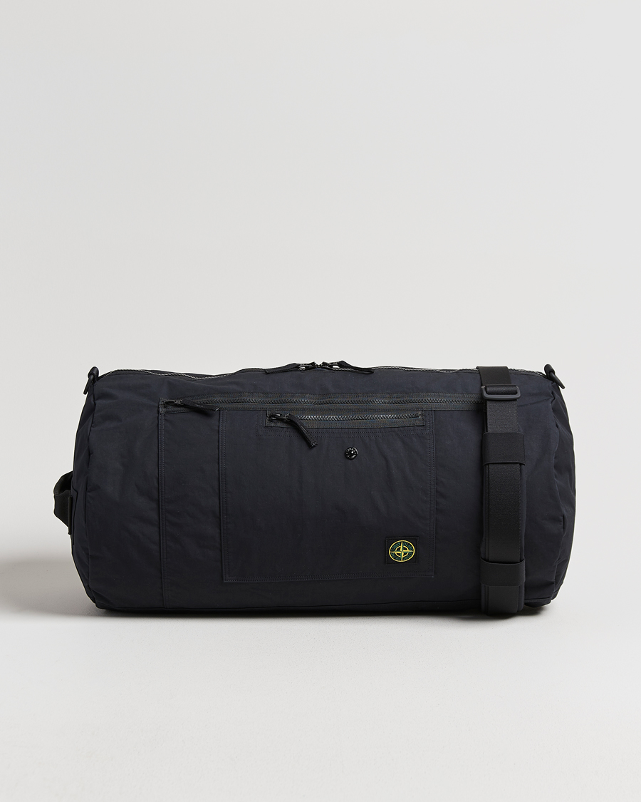 Herren | Taschen | Stone Island | Aluminum Tela Cotton Ripstop Weekendbag Black