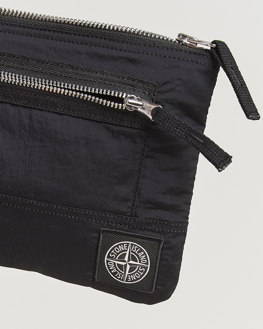 Herren | Geldbörsen | Stone Island | Nylon Metal Zip Wallet Black