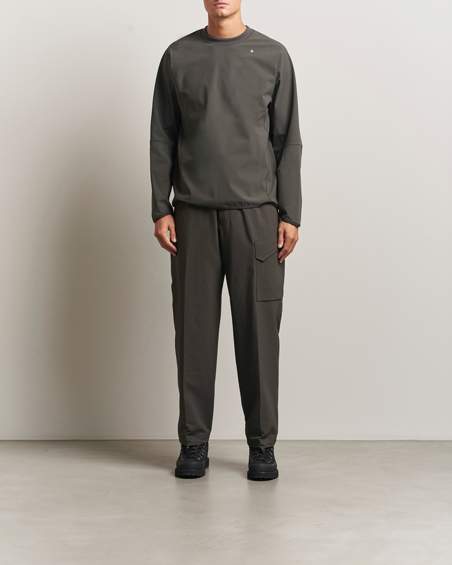 Herren | Hosen | Stone Island | Stellina Nylon Stretch Cargo Joggers Lead Grey