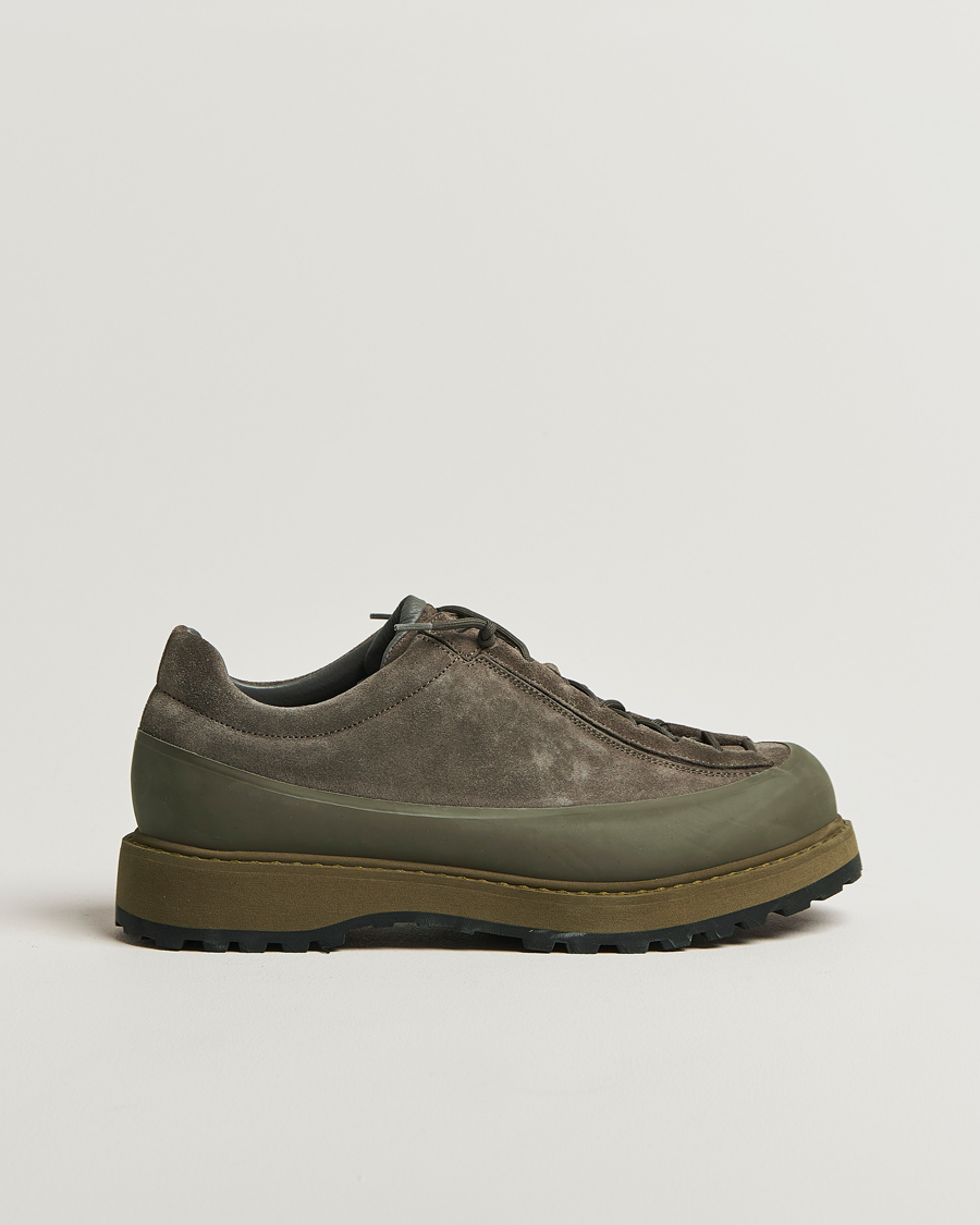 Herren | Sneaker | Stone Island | Low Top Suede Sneakers Military Green