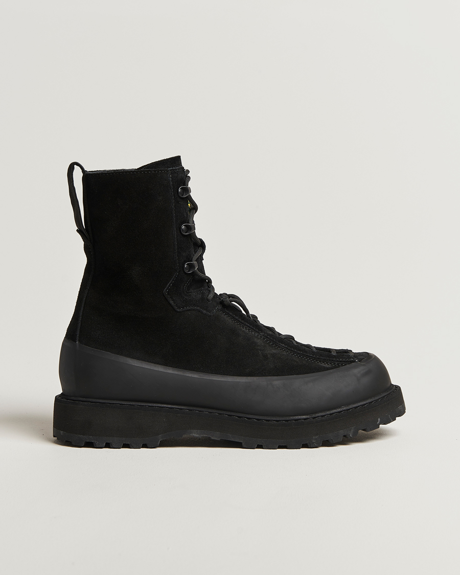 Herren | Boots | Stone Island | Suede Hiking Boots Black