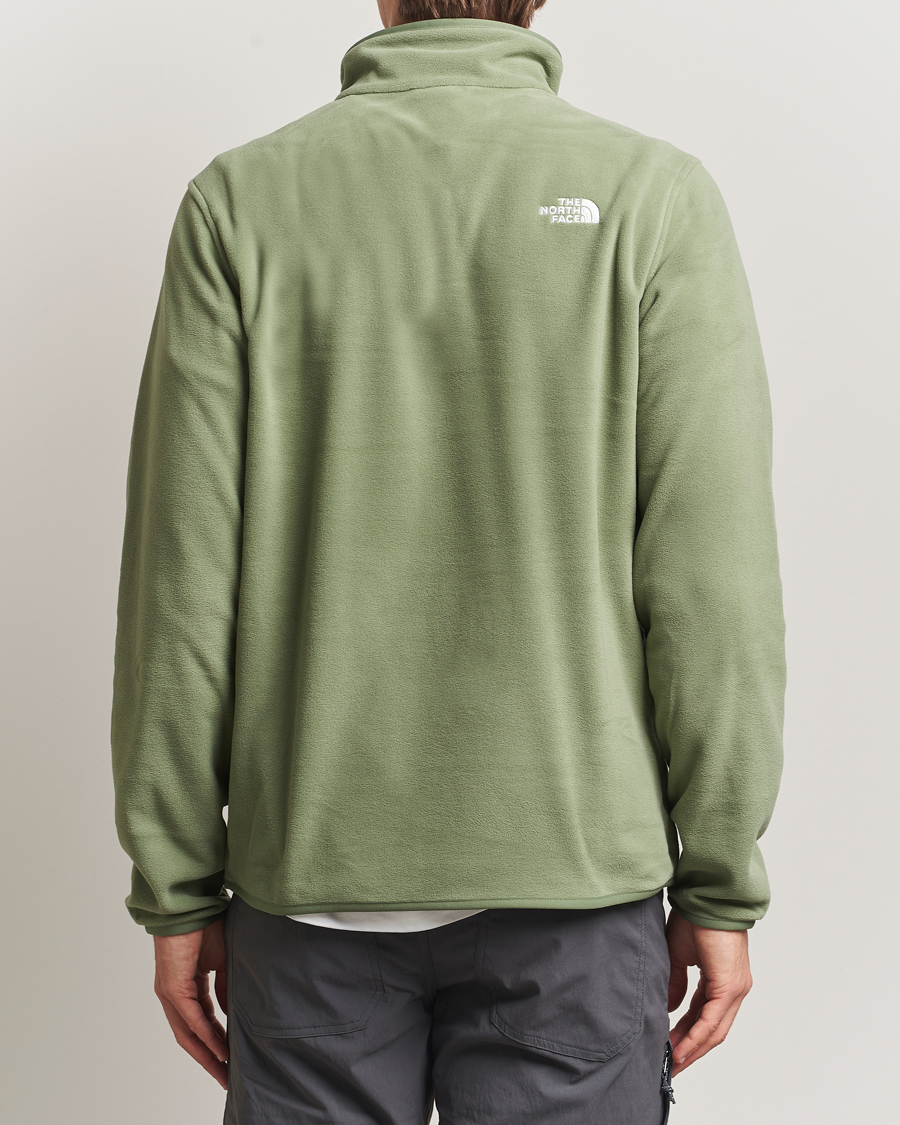 Herren | Pullover | The North Face | Glacier Fleece 1/4 Zip Sage Green