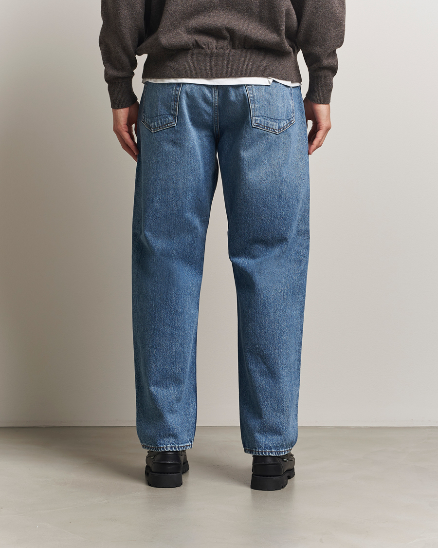 Herren | Hemden | orSlow | 101 Dad Fit Jeans Denim Used
