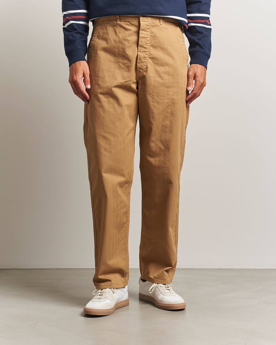 Herren | Hosen | orSlow | French Work Pants Khaki