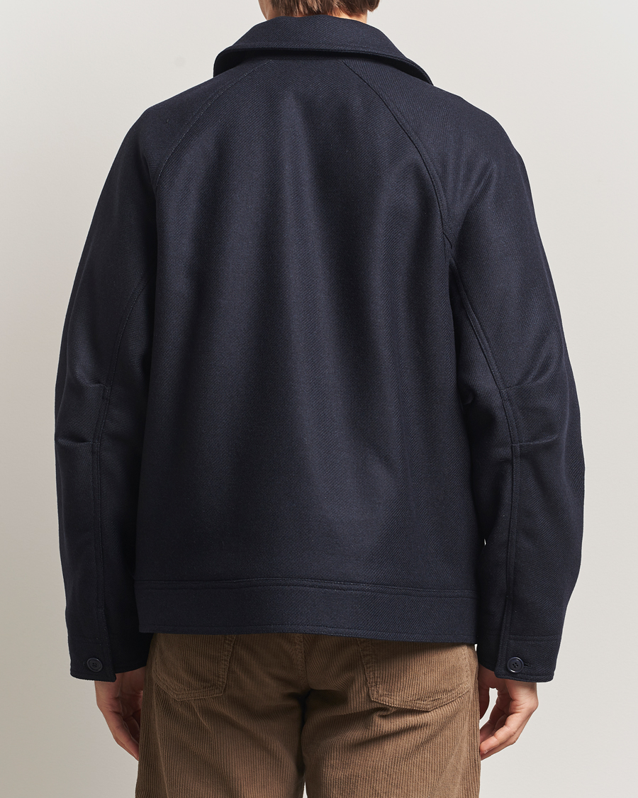 Herren | Jacken | A.P.C. | Chase Wool Bomber Jacket Dark Navy