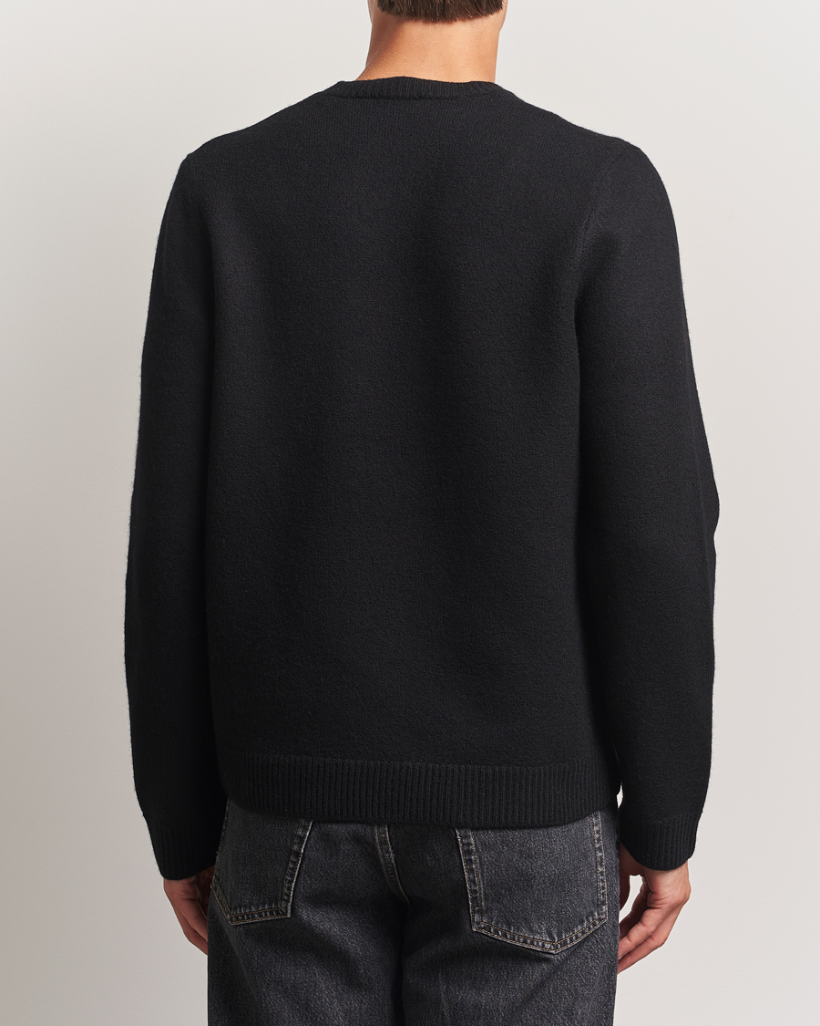 Herren | Pullover | A.P.C. | Edward Wool Knitted Sweater Black
