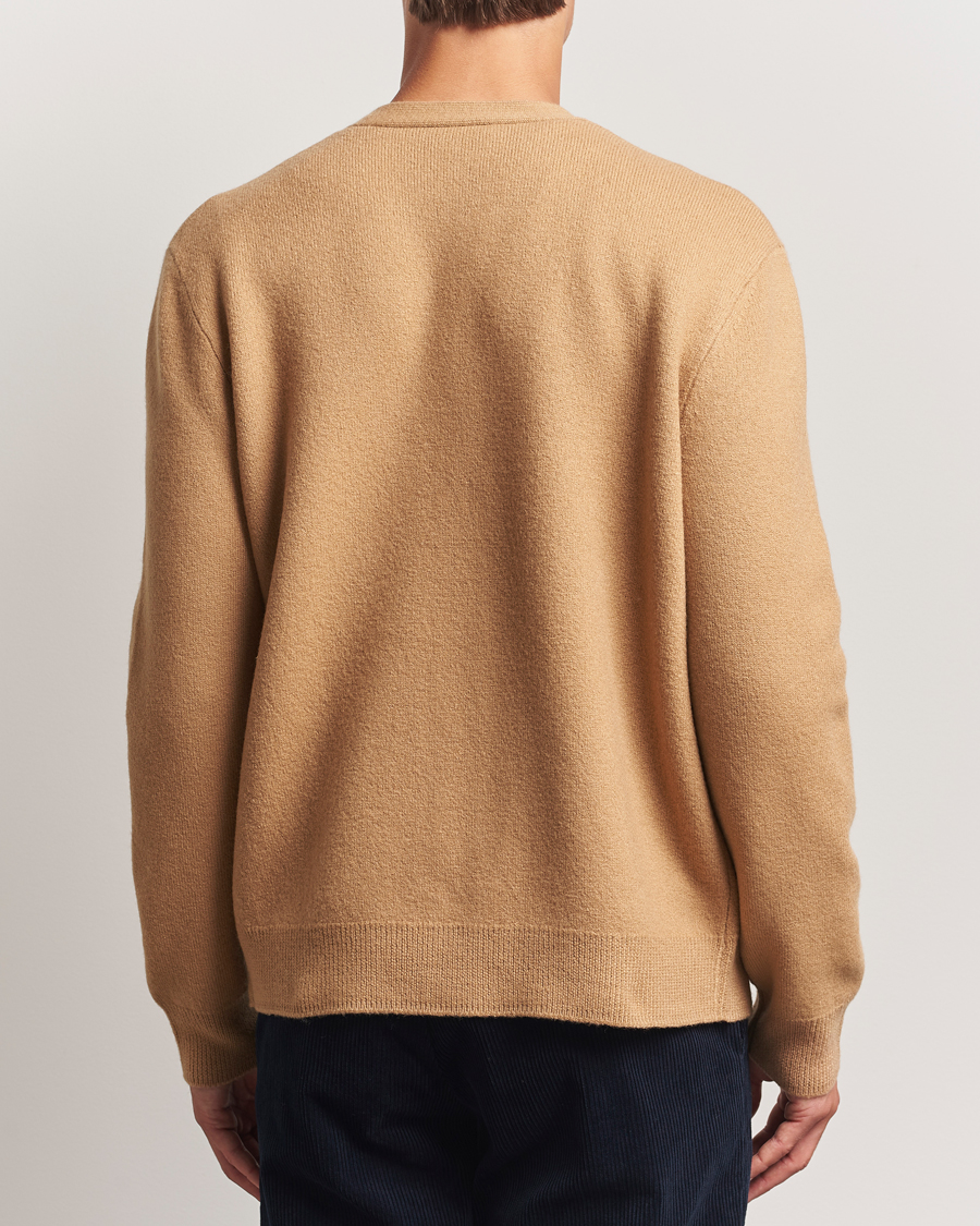 Herren | Pullover | A.P.C. | Kenny Wool Knitted Cardigan Camel