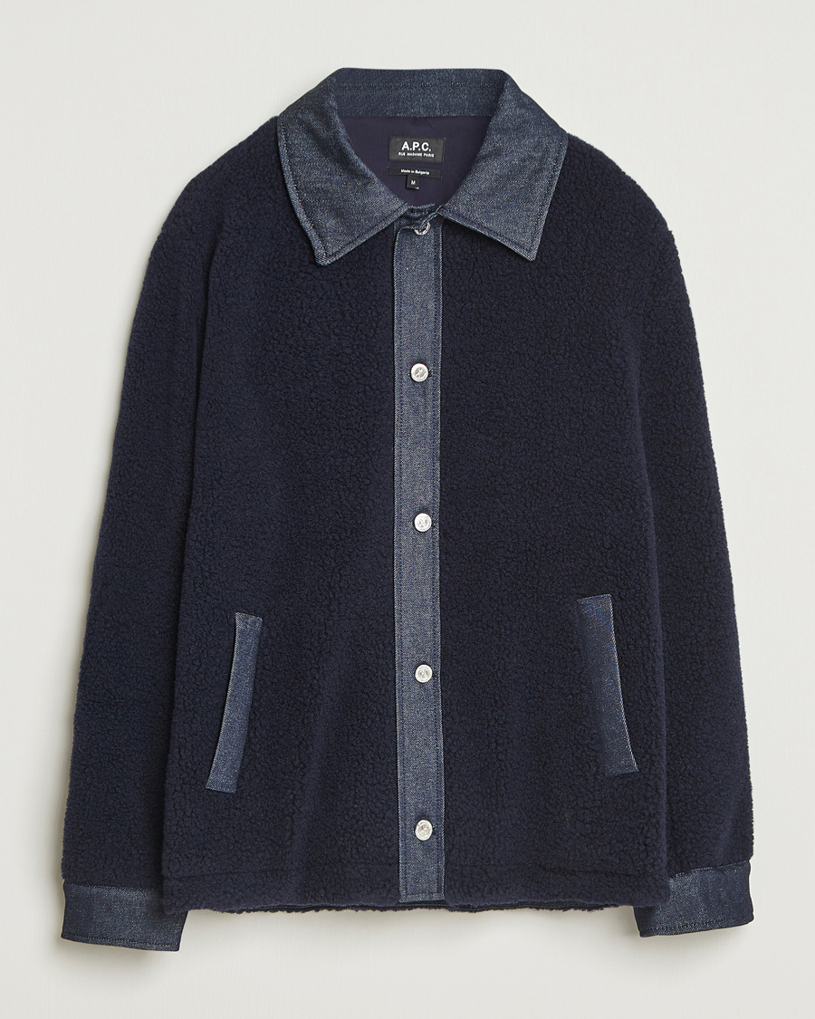 Herren | Jacken | A.P.C. | Will Wool Jacket Dark Navy
