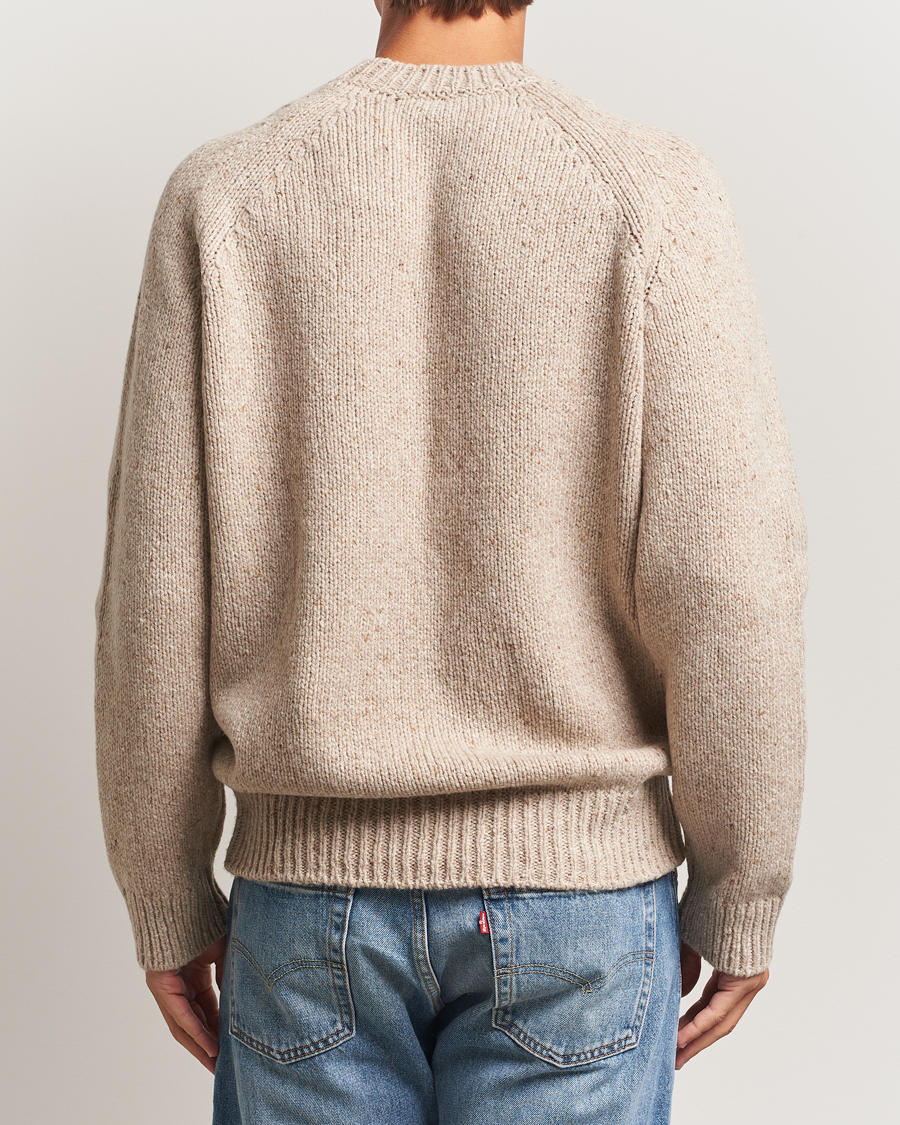 Herren | Pullover | A.P.C. | Harris Wool Knitted Sweater Beige