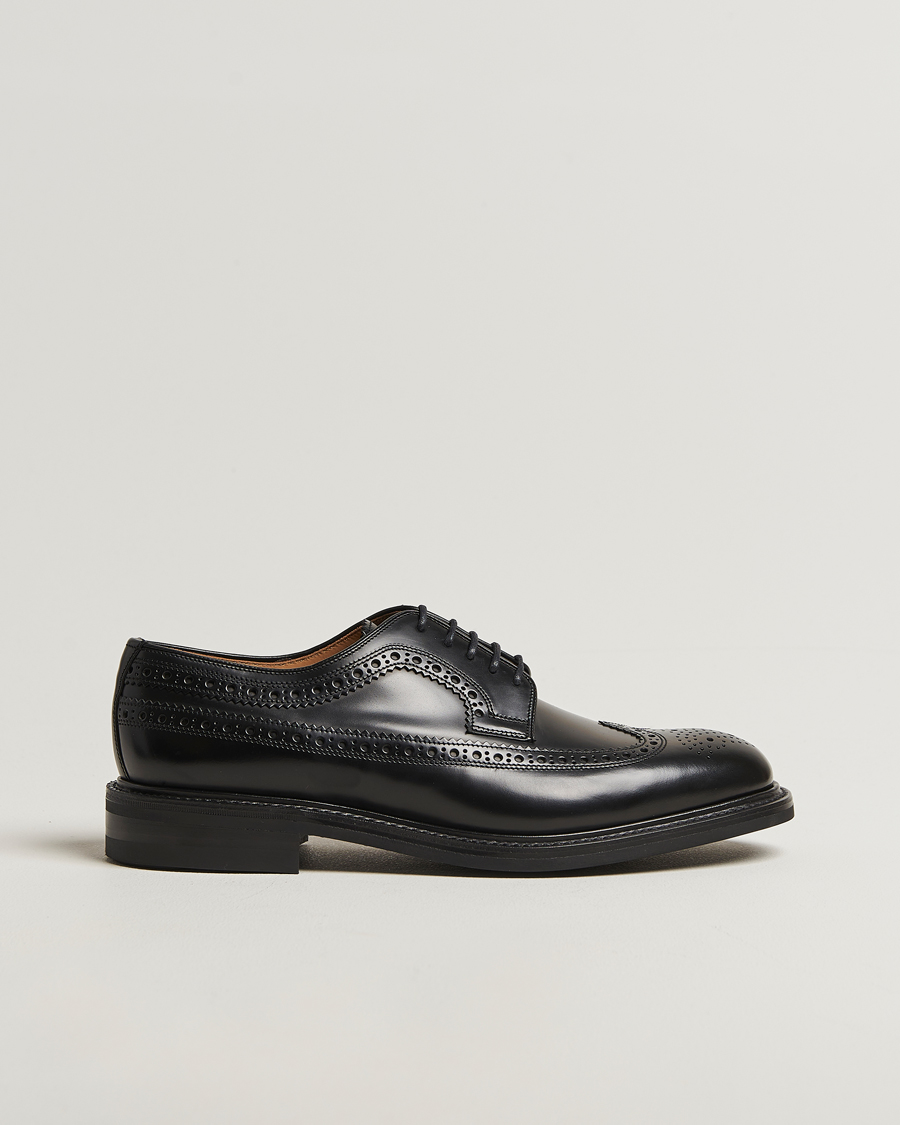 Herren | Derby | Loake Shoemakers | Sovereign Longwing Derby Black