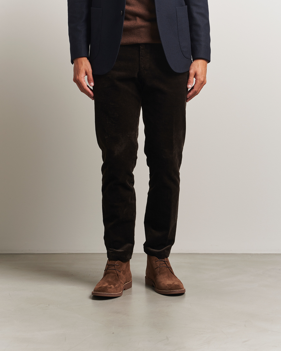 Herren | Boots | Loake Shoemakers | Sahara Suede Chukka Dark Brown