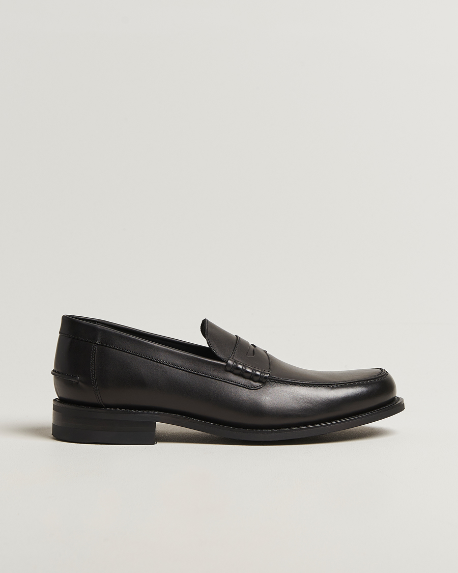 Herren | Loafer | Loake 1880 | Kingscliffe Leather Loafer Black