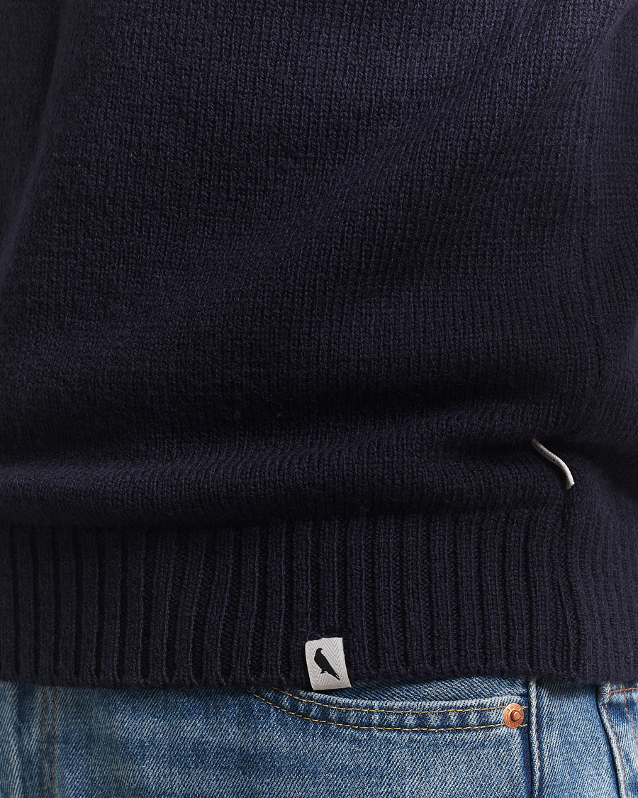 Herren | Pullover | Peregrine | Maker's Stitch Merino Crew Navy