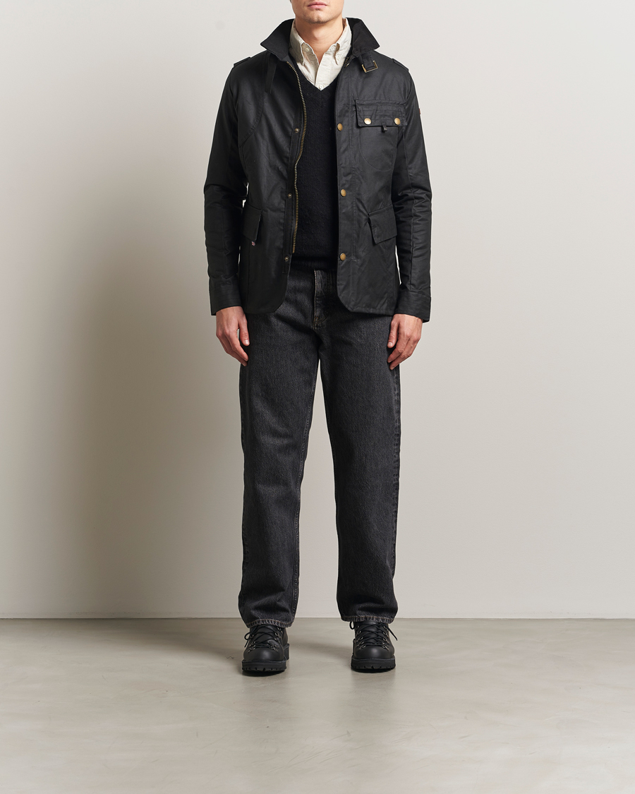 Herren | Jacken | Peregrine | Bexley Wax Jacket Black