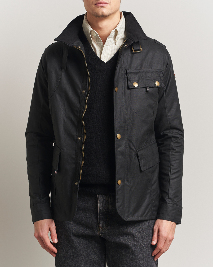 Herren | Jacken | Peregrine | Bexley Wax Jacket Black