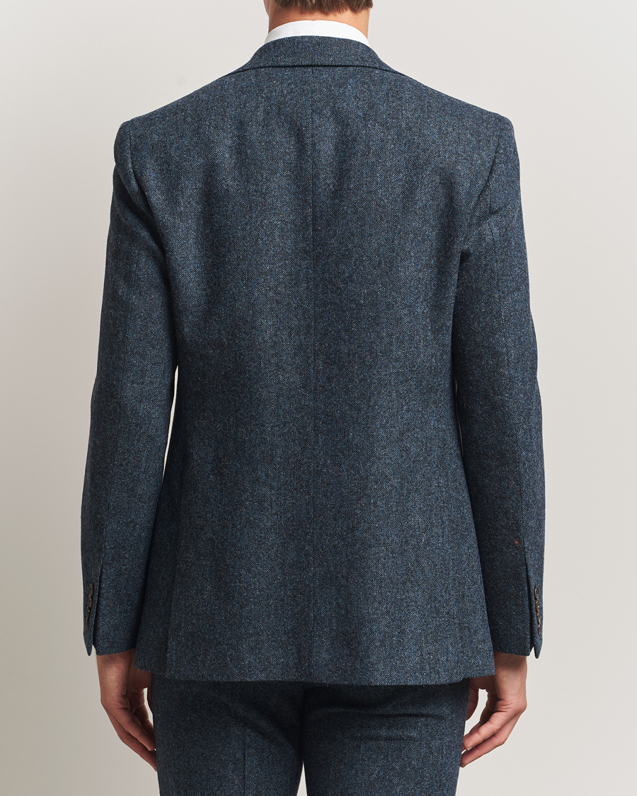 Herren | Sakkos | Walker Slater | Edward Shetland Wool Donegal Blazer Navy