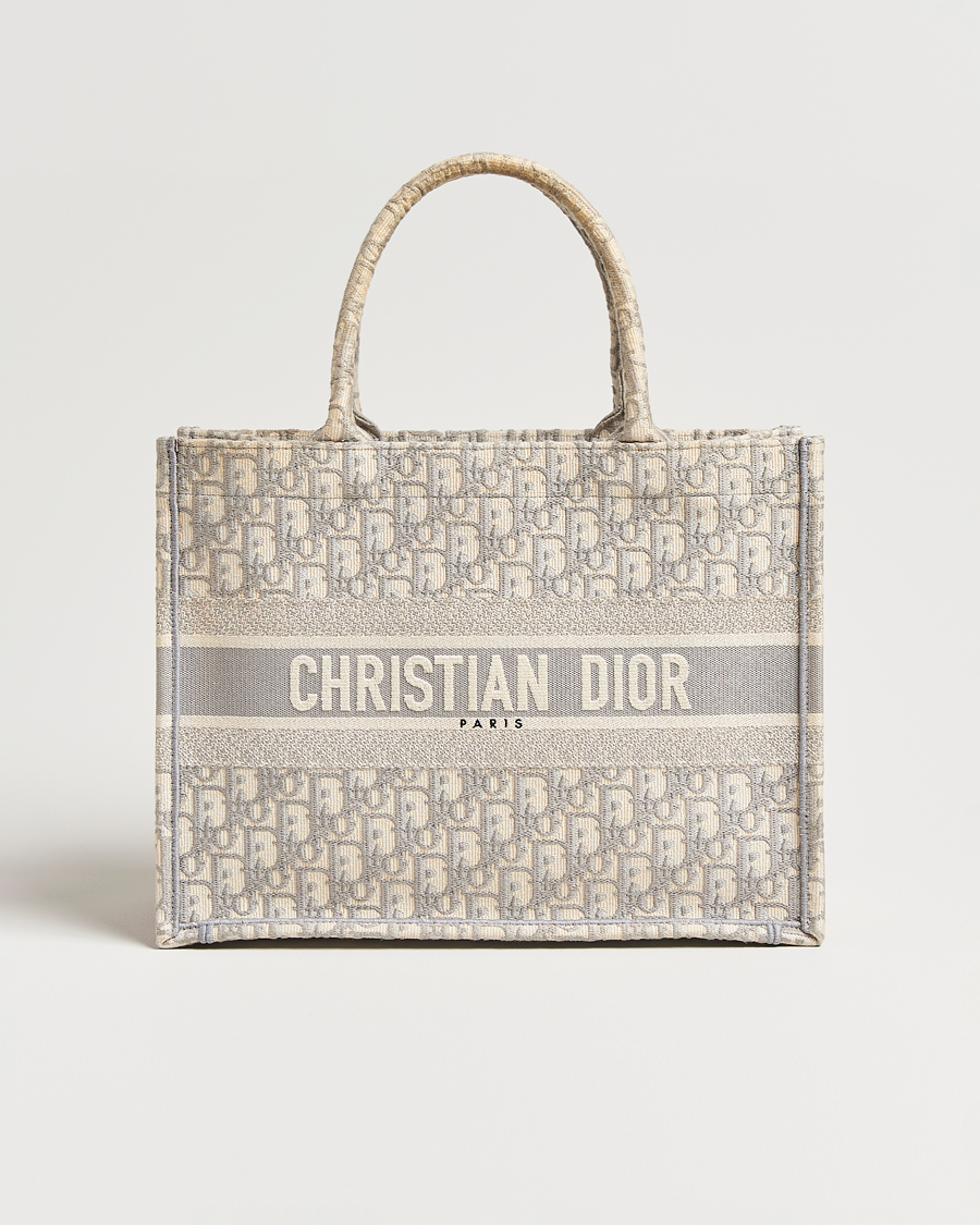 Herren | Dior Pre-Owned Medium Dior Book Tote Light grey | Dior Pre-Owned | Medium Dior Book Tote Light grey