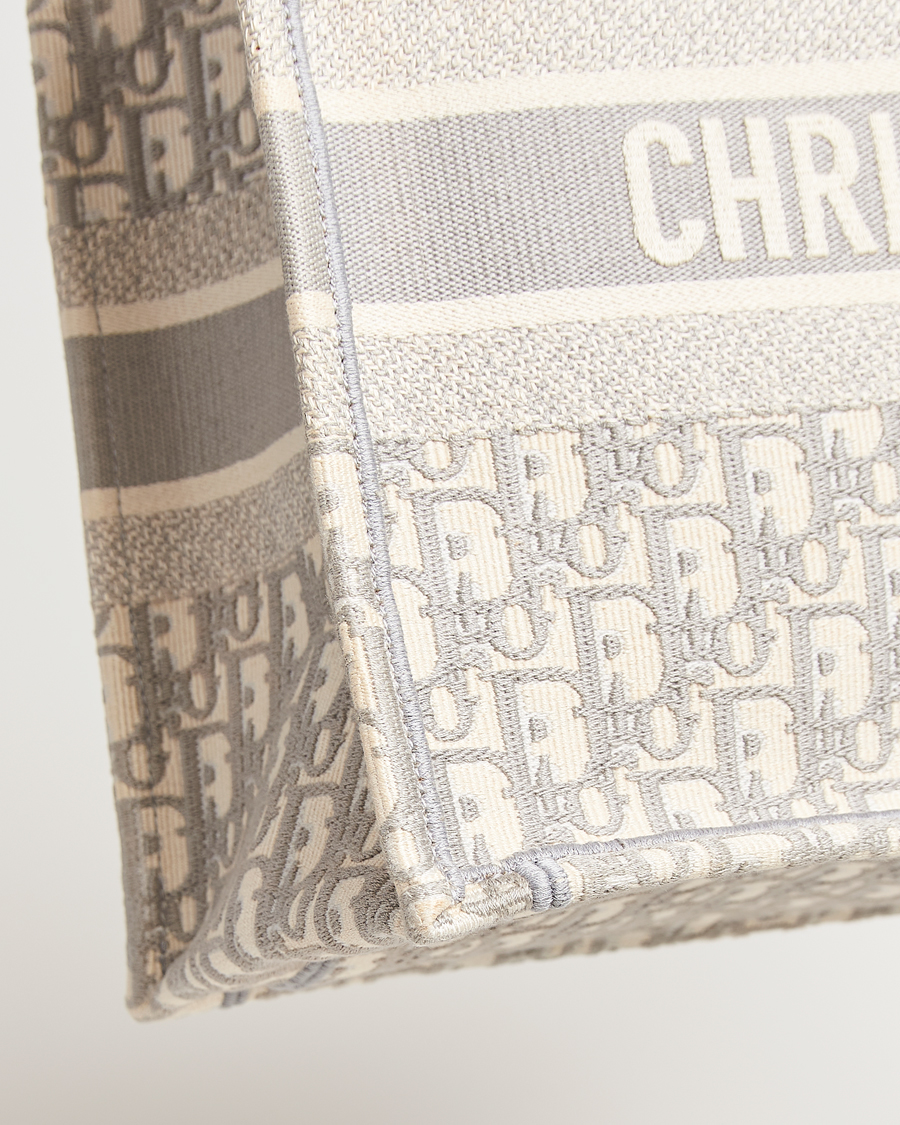 Herren | Dior Pre-Owned Medium Dior Book Tote Light grey | Dior Pre-Owned | Medium Dior Book Tote Light grey
