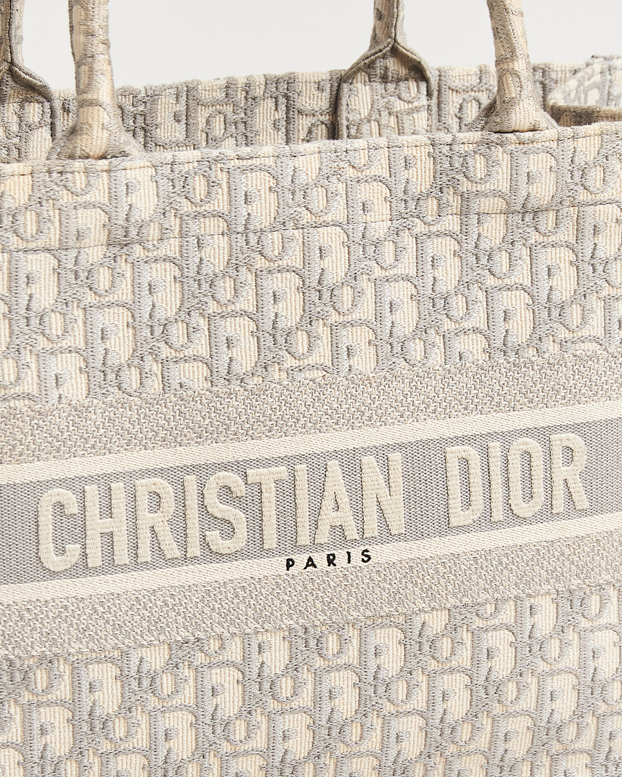 Herren | Dior Pre-Owned Medium Dior Book Tote Light grey | Dior Pre-Owned | Medium Dior Book Tote Light grey