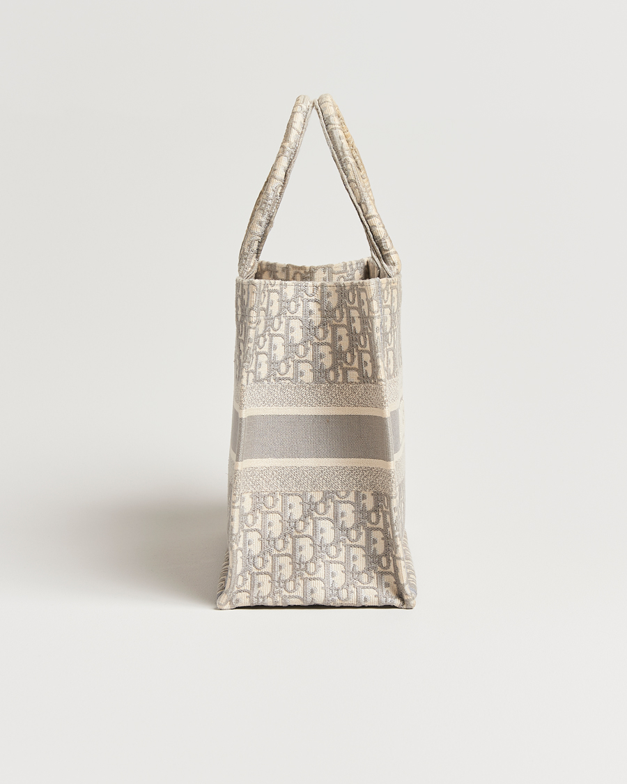 Herren | Dior Pre-Owned Medium Dior Book Tote Light grey | Dior Pre-Owned | Medium Dior Book Tote Light grey