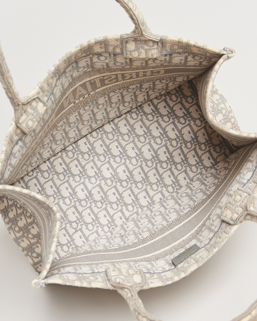 Herren | Dior Pre-Owned Medium Dior Book Tote Light grey | Dior Pre-Owned | Medium Dior Book Tote Light grey