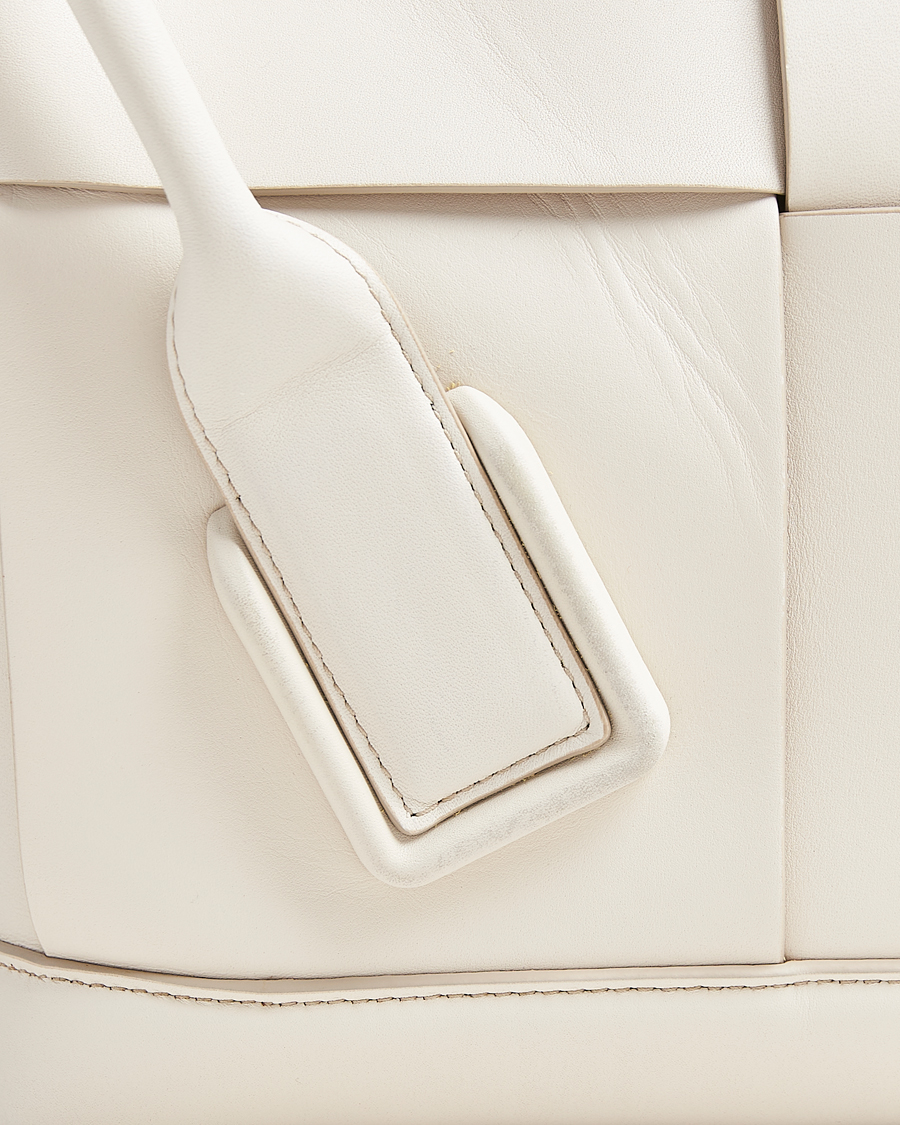 Herren | Bottega Veneta Pre-Owned Intrecciato Arco Small White | Bottega Veneta Pre-Owned | Intrecciato Arco Small White