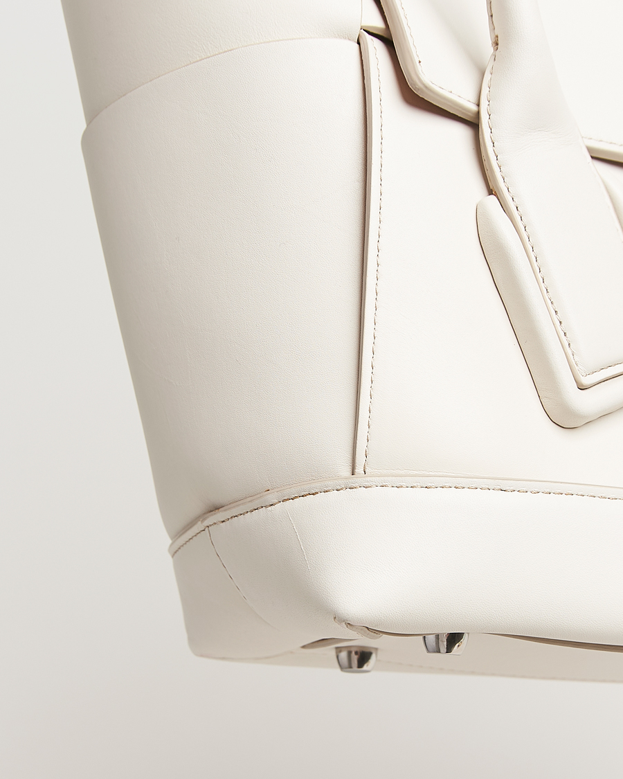 Herren | Bottega Veneta Pre-Owned Intrecciato Arco Small White | Bottega Veneta Pre-Owned | Intrecciato Arco Small White