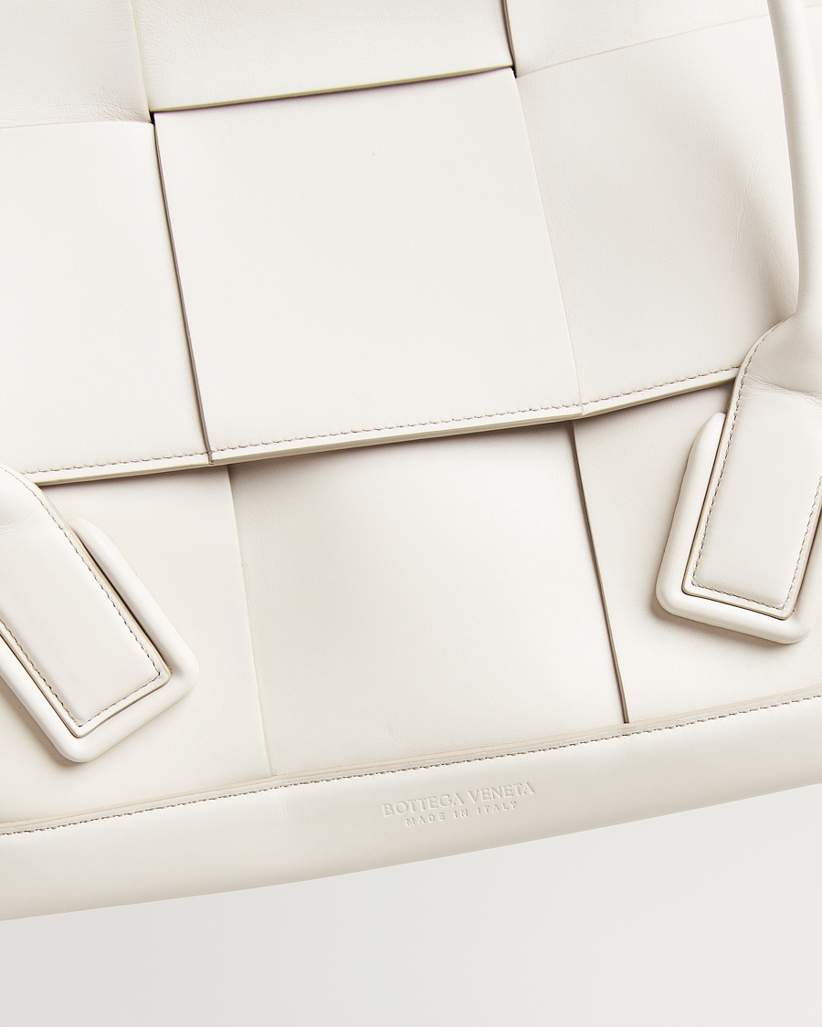 Herren | Bottega Veneta Pre-Owned Intrecciato Arco Small White | Bottega Veneta Pre-Owned | Intrecciato Arco Small White
