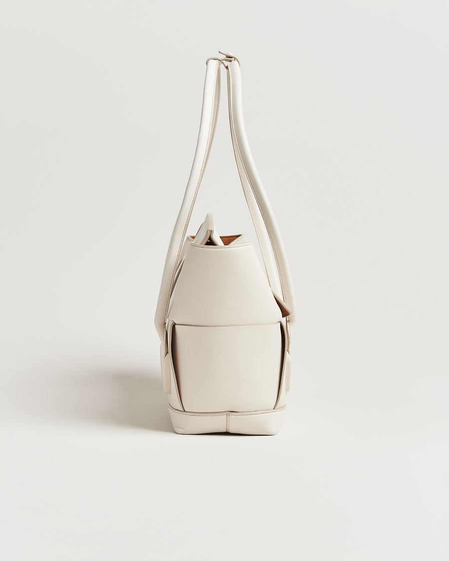 Herren | Bottega Veneta Pre-Owned Intrecciato Arco Small White | Bottega Veneta Pre-Owned | Intrecciato Arco Small White