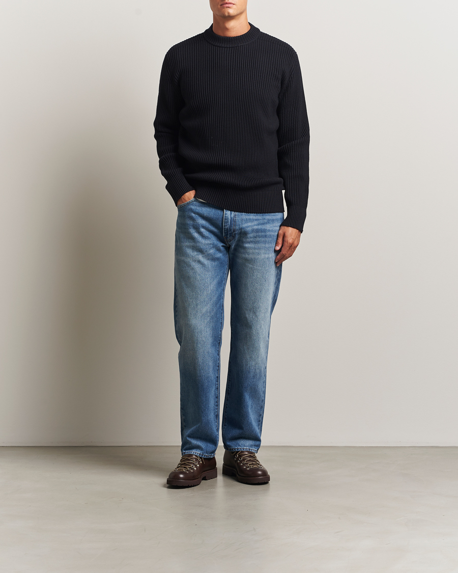 Herren | Pullover | S.N.S. Herning | Fender Wool Crew Neck Navy