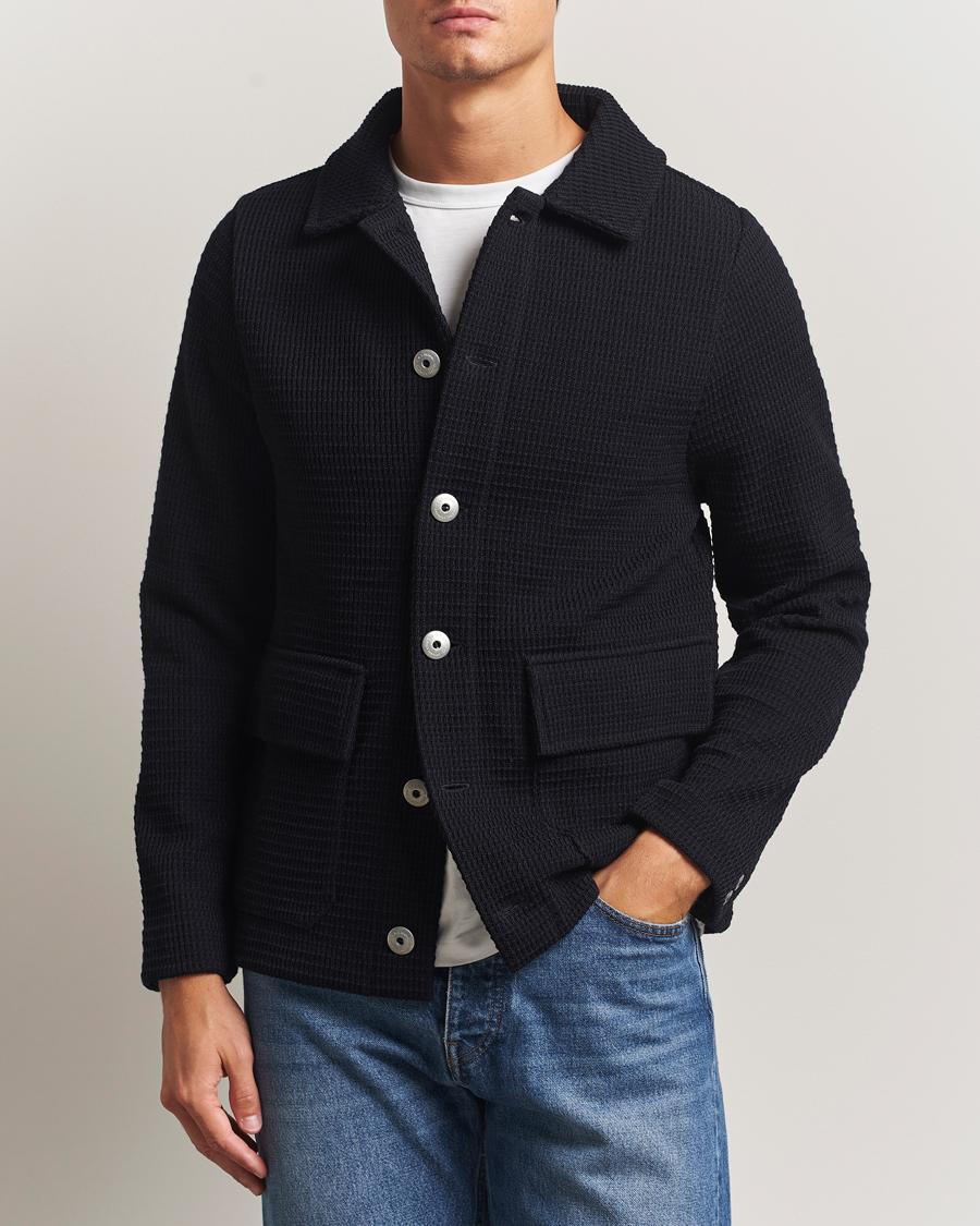 Herren | Pullover | S.N.S. Herning | Wool Chore Jacket Navy