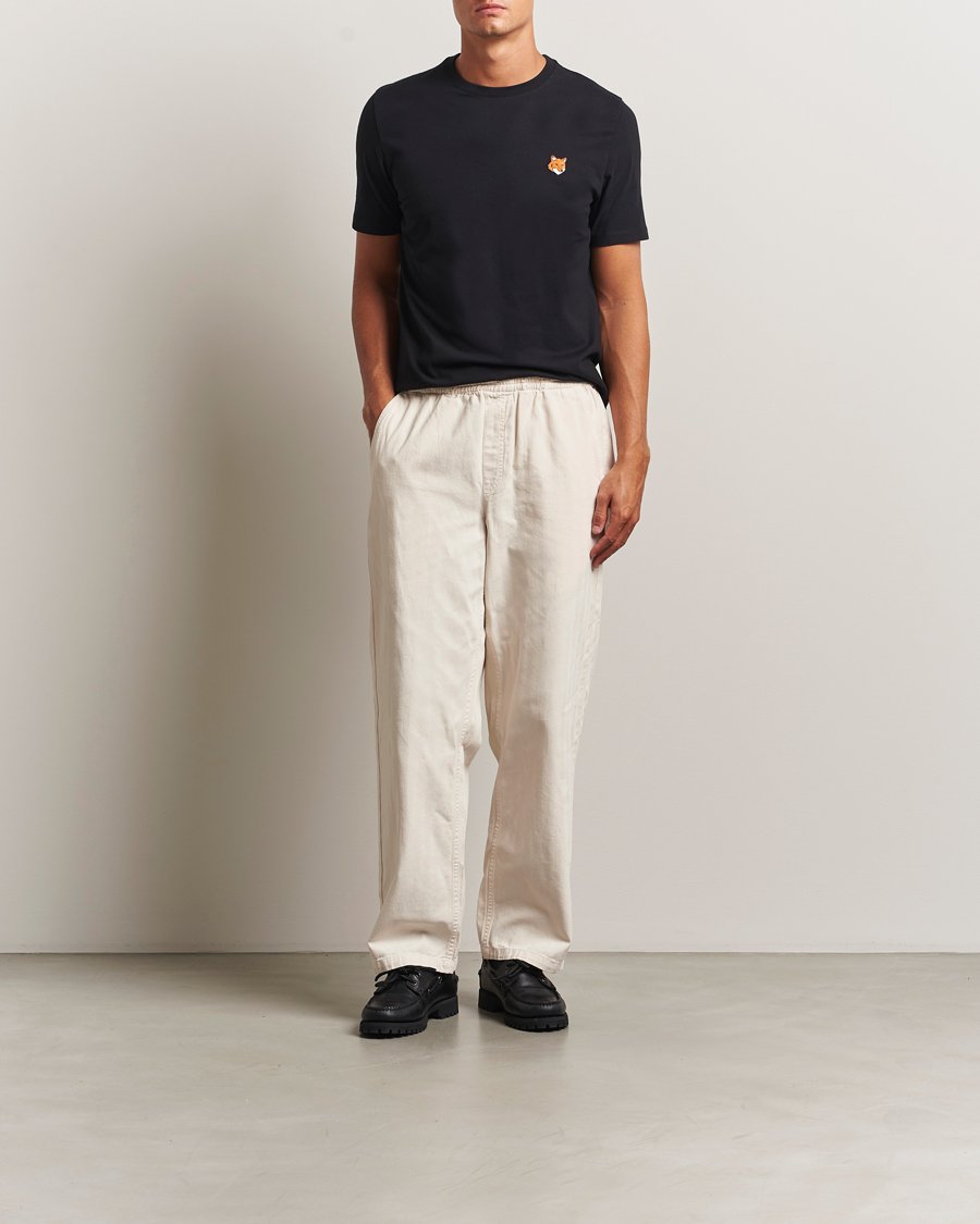 Herren | T-Shirts | Maison Kitsuné | Fox Head T-Shirt Black