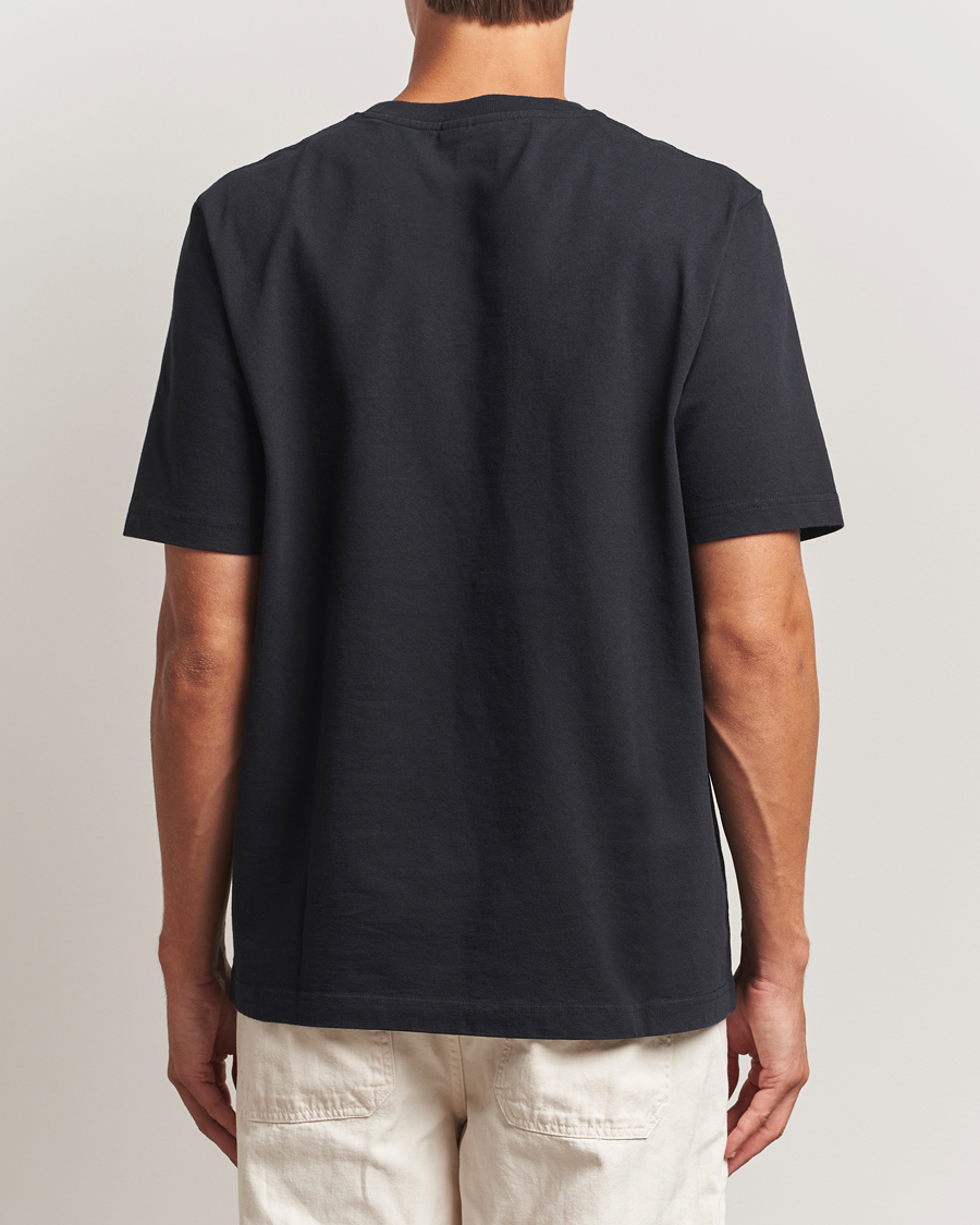 Herren | T-Shirts | Maison Kitsuné | Grey Fox Head T-Shirt Black
