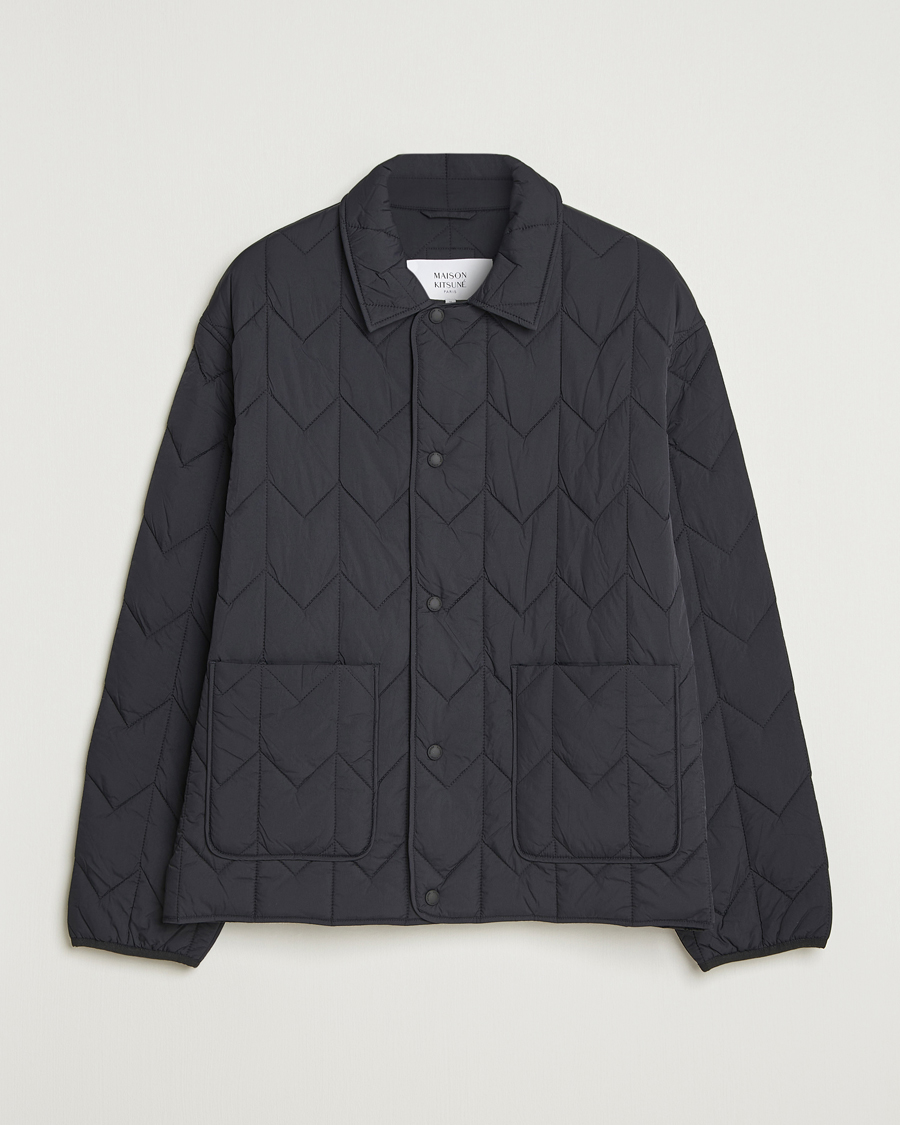 Herren | Jacken | Maison Kitsuné | Quilted Jacket Black
