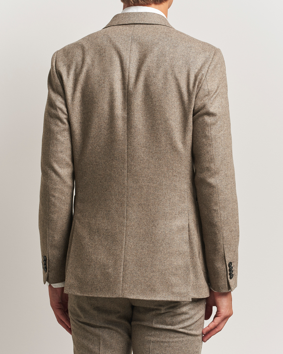 Herren | Sakkos | Tiger of Sweden | Justin Brushed Wool Blazer Burlywood