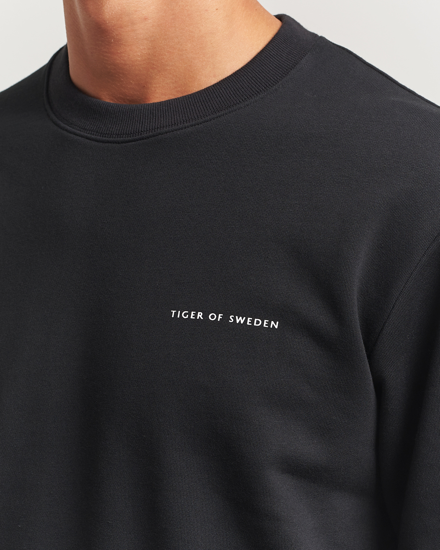 Herren | Pullover | Tiger of Sweden | Emerson Crew Neck Sweatshirt Black