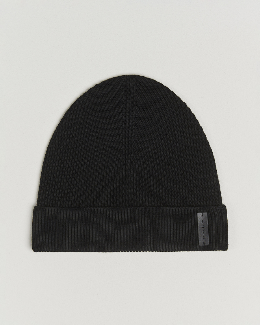 Herren | Mützen | Tiger of Sweden | Caldu Wool Beanie Black
