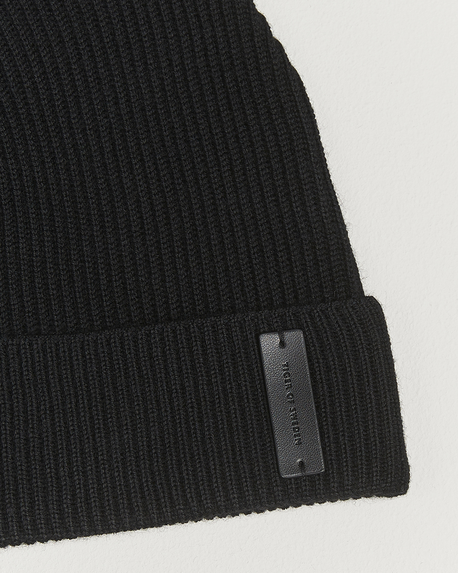 Herren | Mützen | Tiger of Sweden | Caldu Wool Beanie Black
