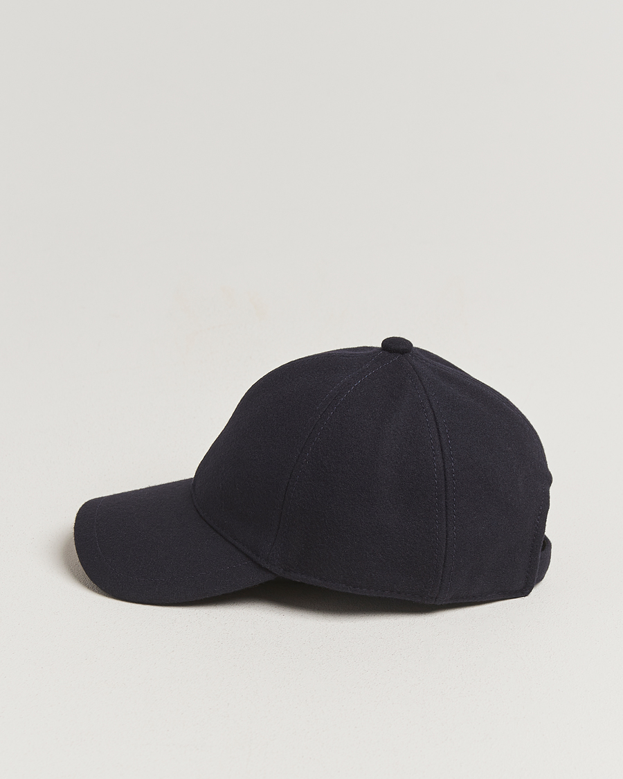 Herren | Tiger of Sweden Hent Wool/Cashmere Cap Light Ink | Tiger of Sweden | Hent Wool/Cashmere Cap Light Ink