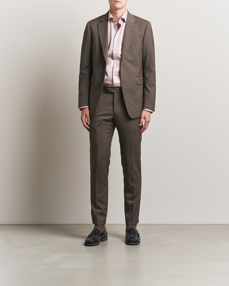 Herren | Sakkos | Tiger of Sweden | Justin Wool Suit Blazer Mud